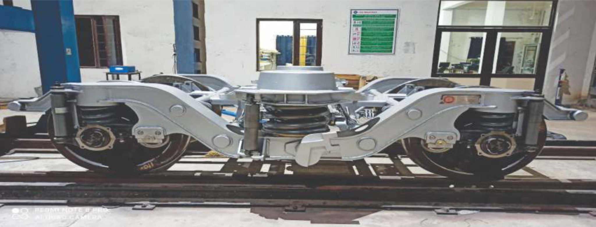 Fully Assembled Bogie Frame For Mozambique Railways